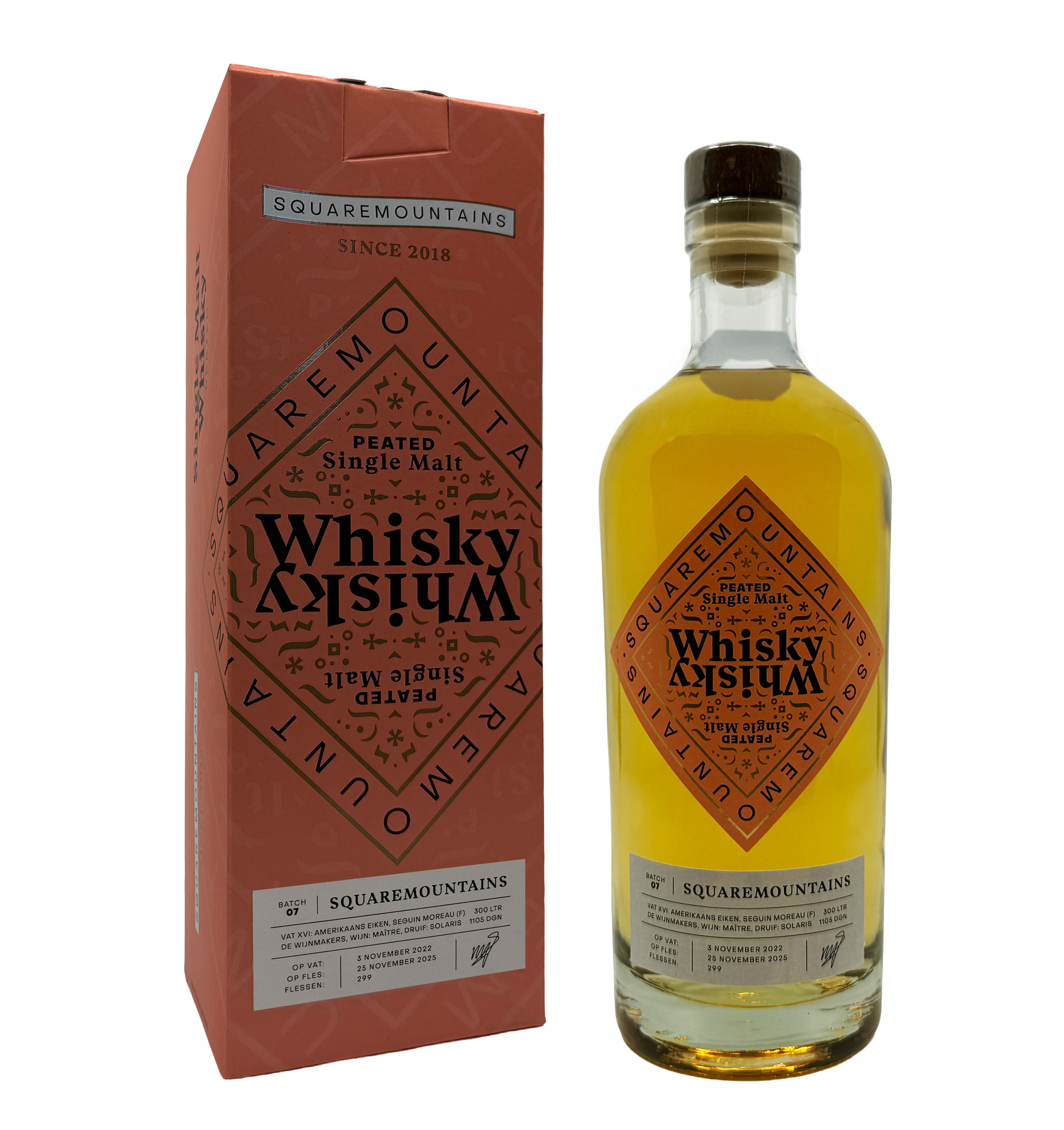 Squaremountains Peated Whisky Batch 07 Solarisvat
